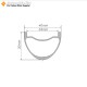 Aro de Carbono 27.5er / 29er 40x30mm Ancho Interno 34mm Tubeless Hookless Simétrico / Asimétrico para MTB, Aro para E-Bike Aro de Carbono 27.5er / 29er 40x30mm Ancho Interno 34mm Tubeless Hookless Simétrico / Asimétrico para MTB, Aro para E-Bike
