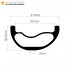 320g Ultralight 29er Carbon 37x18.5mm inner Width 30mm Tubeless Hookless Asymmetric MTB Rim,E Bike Rim