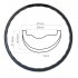 Llantas de carbono de 325 g 29er onduladas 37x21,5 mm de ancho interno 30 mm sin cámara y sin gancho asimétricas para MTB. Ruedas para bicicletas eléctricas