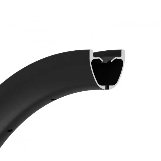 26er (559mm)/ 27.5er(584mm)/ 29er(622mm)  24x24mm inner Width  19.6mm Tubeless Hookless Carbon Rim for Handbike Velomobiles Wheel
