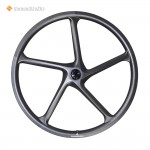 700C Gravel XC 5 Spokes 27mm wdith Road Disc Brake Carbon Wheel