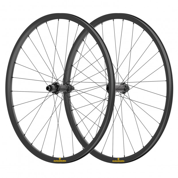 26 Zoll 25x25mm Innenbreite 17mm Tubeless Hooked Carbonfelge für Handbike-Rad (559mm)