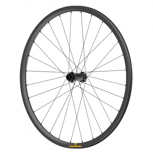 26 Zoll 25x25mm Innenbreite 17mm Tubeless Hooked Carbonfelge für Handbike-Rad (559mm)