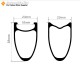Aro para Bicicleta de Carretera 700C 38x23mm Clincher / Tubular Aro para Bicicleta de Carretera 700C 38x23mm Clincher / Tubular