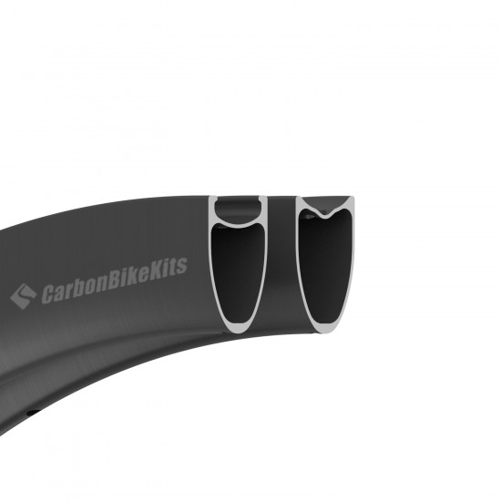 Aro para Bicicleta de Carretera 700C 50x23mm Clincher / Tubular Aro para Bicicleta de Carretera 700C 50x23mm Clincher / Tubular