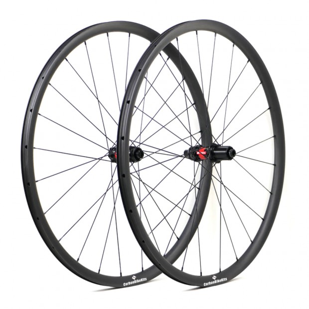 240g Ruota Leggera 700C 25x25mm Asimmetrico Tubeless / Tubolare per Bicicletta da Strada 240g Ruota Leggera 700C 25x25mm Asimmetrico Tubeless / Tubolare per Bicicletta da Strada