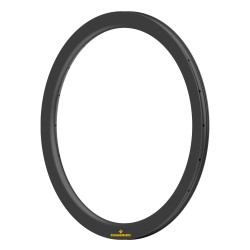 Aro Ultraligero de 340g 700C 38x25mm Asimétrico Tubeless / Tubular para Bicicleta de Carretera