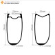 700C 55x25mm Asymmetric Tubeless / Tubular Road Bike Rim 700C 55x25mm Asymmetric Tubeless / Tubular Road Bike Rim