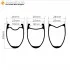 700C 38x25mm Clincher / Tubular Road Bike Rims