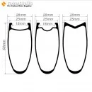 700C 60x25mm Clincher / Tubular Road Bike Rims