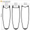 700C 88x25mm  Jantes pour Vélo de Route à Pneus / Tubeless / Boyaux