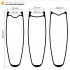 Aros para Bicicleta de Carretera 700C 88x25mm Clincher / Tubeless / Tubular