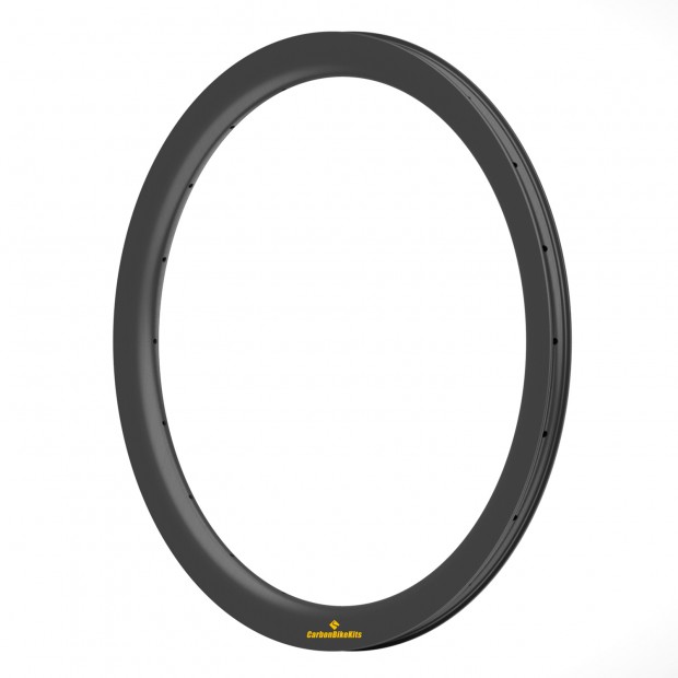 340g Ultra-leggero 700C 38x26mm Tubeless Hookless / Tubolare Ruota da Strada