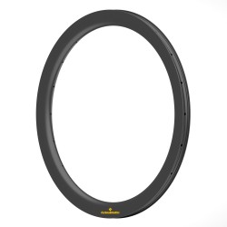Ultralight 700C 40x26mm  Tubeless  Hookless / Tubular Road Bike Rim