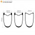 380g Ultraligero 700C 45x26mm Tubeless Hookless / Aro para Bicicleta de Carretera