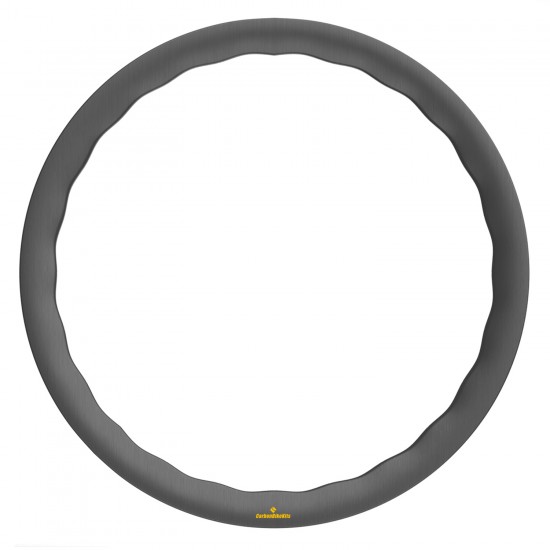 Llantas de carretera de carbono, forma de onda, 700C 55x28mm, sin cámara con gancho/sin gancho/tubular