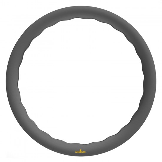 Llantas de carretera de carbono, forma de onda, 700C 68x28mm, sin cámara con gancho/sin gancho/tubular