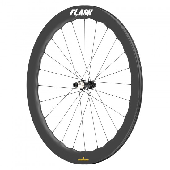 Llantas de carretera de carbono, forma de onda, 700C 68x31mm, sin cámara con gancho/sin gancho/tubular