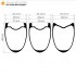 Aro de Carbono 700C 40x28mm Tubeless con Gancho/Sin Gancho / Tubular para Bicicleta de Carretera