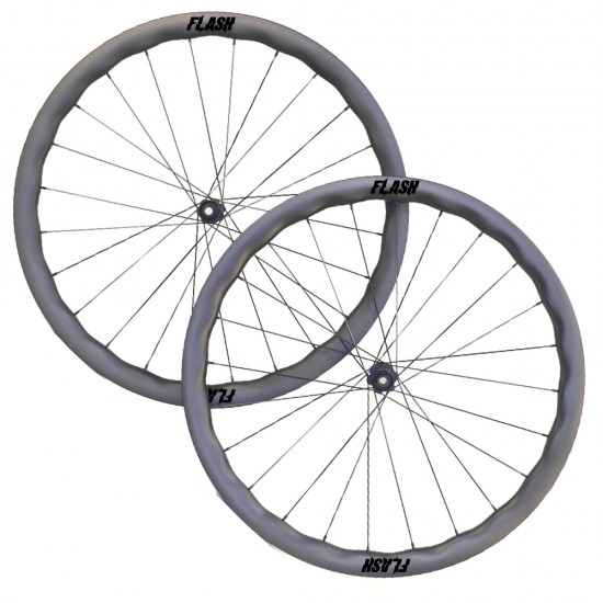 325g Ultra-ligero 700C 35x31mm Aro de Carbono con Forma Ondulada Tubeless para Rueda de Gravel / CX 325g Ultra-ligero 700C 35x31mm Aro de Carbono con Forma Ondulada Tubeless para Rueda de Gravel / CX