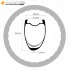 390g Ultralight Wave Shape Asymmetric 700C 45x28mm Carbon Tubeless Road Bike Rim