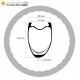 390g Ultralight Wave Shape Asymmetric 700C 45x28mm Carbon Tubeless Road Bike Rim 390g Ultralight Wave Shape Asymmetric 700C 45x28mm Carbon Tubeless Road Bike Rim