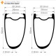Aro de Carbono 700C 50x29mm Asimétrico Tubeless / Tubeless Hookless para Bicicleta de Carretera Aro de Carbono 700C 50x29mm Asimétrico Tubeless / Tubeless Hookless para Bicicleta de Carretera