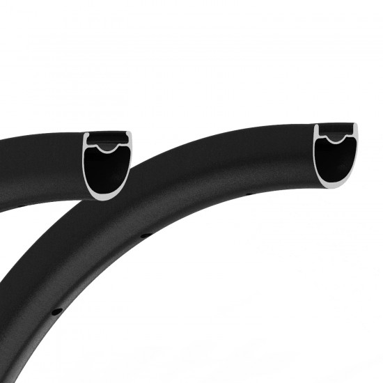 700C 32x30mm Asymmetric Carbon Tubeless Hooked /Hookless Gravel / CX Rim 700C 32x30mm Asymmetric Carbon Tubeless Hooked /Hookless Gravel / CX Rim