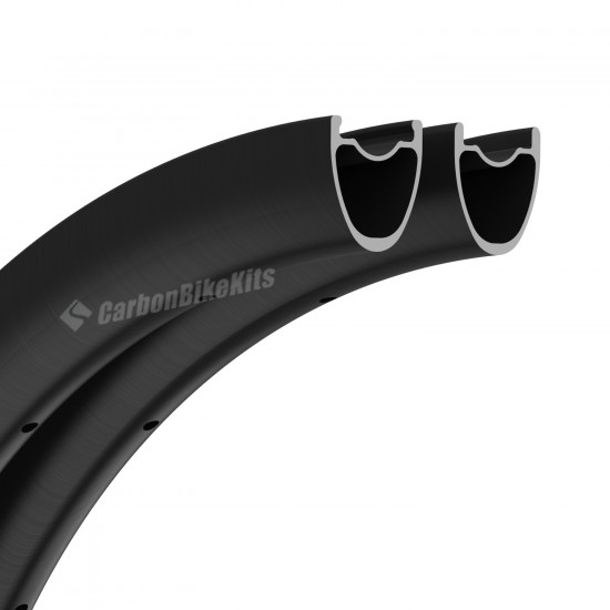 700C 30x30mm Carbon Tubeless Hooked /Hookless Gravel / CX Rim 700C 30x30mm Carbon Tubeless Hooked /Hookless Gravel / CX Rim