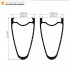 700C 50x30mm Carbon Tubeless Hooked /Hookless Gravel / CX Rim