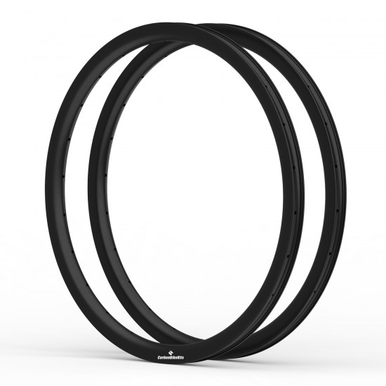 325g Ultralight 700C 35x31mm Symmetric Carbon Tubeless Gravel/CX rim Big hole centre distance 325g Ultralight 700C 35x31mm Symmetric Carbon Tubeless Gravel/CX rim Big hole centre distance