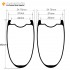 425g Ultralight 700C 60x31mm Symmetric Carbon Tubeless Gravel / CX Rim Big Hole Center Distance
