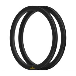 700C 39x31mm Asymmetrische Carbon Tubeless Gravel / CX Felge