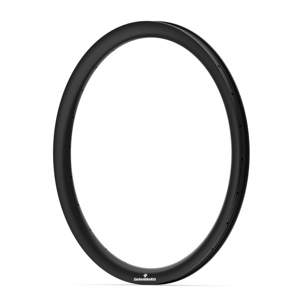 700C グラベル カーボン リム - 40mm x 35mm 700C カーボン グラベル リム リム高40mm 外幅35mm 内幅29mm チューブレス