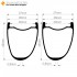 700C 45x36mm Asymmetric Carbon Tubeless Gravel / CX Wheels Rim