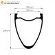 700C 45x36mm Symmetric Carbon Tubeless Gravel / CX Wheels Rim 700C 45x36mm Symmetric Carbon Tubeless Gravel / CX Wheels Rim