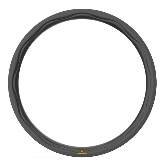 Flucircle Ultraligero 380g 700C 47x40mm Bujes de Carbono Tubeless Gravel / CX