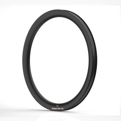 700C Carbon Gravel Rim 47x42mm | 36mm Internal Wide Hookless Aero Profile for Monster Cross & Off-Road