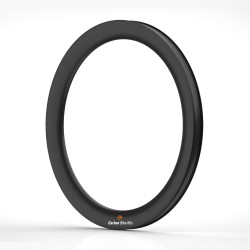 700C Carbon Gravel Rim 57x42mm | 36mm Internal Deep Aero Profile for Speed Gravel & Racing