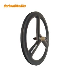 20incl 451mm Tri Spokes Carbon Wheel Clincher 26mm Width