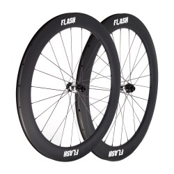 700C 60x26mm Tubeless  Hookless / Tubular Road Bicycle Carbon Wheels DT SWISS Hub