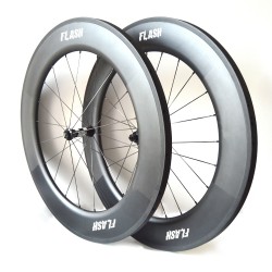 700C 88x25mm Tubeless  Hookless / Tubular Road Bicycle Carbon Wheels DT SWISS Hub