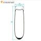 700C 80x23mm Llanta Clincher de Carbono con Superficie de Freno de Aleación para Bicicleta de Carretera 700C 80x23mm Llanta Clincher de Carbono con Superficie de Freno de Aleación para Bicicleta de Carretera