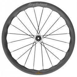 Llanta de carbono ArcWave™ 700C 47×32con lecho de radios ondulado asimétrico, 20 orificios