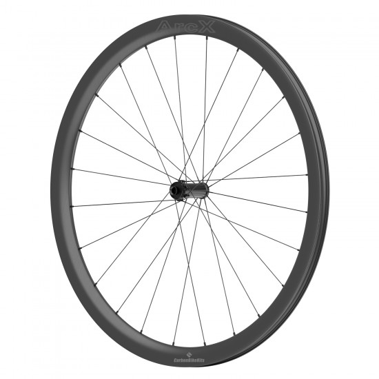 ArcX 325g Ultralight 700C 37x32mm  Inner Width 25mm Enhanced Structura Carbon Tubeless Rim