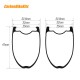 ArcX 365g Ultralight 700C 47x32mm  Inner Width 25mm Enhanced Structura Carbon Tubeless Rim