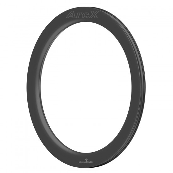ArcX 405g ultraleichte 700C Tubeless-Felge, 57x32mm, Innenbreite 25mm, verstärkte Carbonstruktur