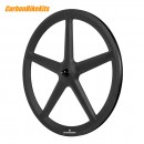 700C 21mm Wide Straight 5 Spokes Clincher / Tubular Wheel