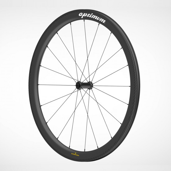 OPTIMVM™️ Juego de Ruedas de Bicicleta de Carretera de Carbono Completo