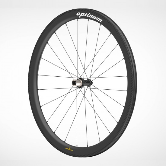 OPTIMVM™️ Juego de Ruedas de Bicicleta de Carretera de Carbono Completo